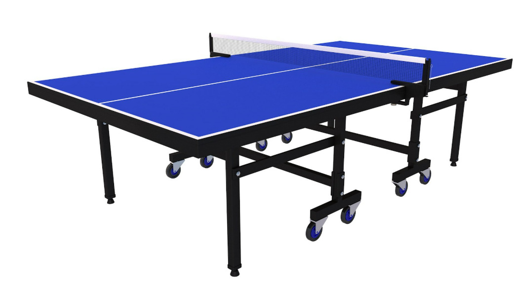 Tennis Table AND Tennis Paddles 3D model_6