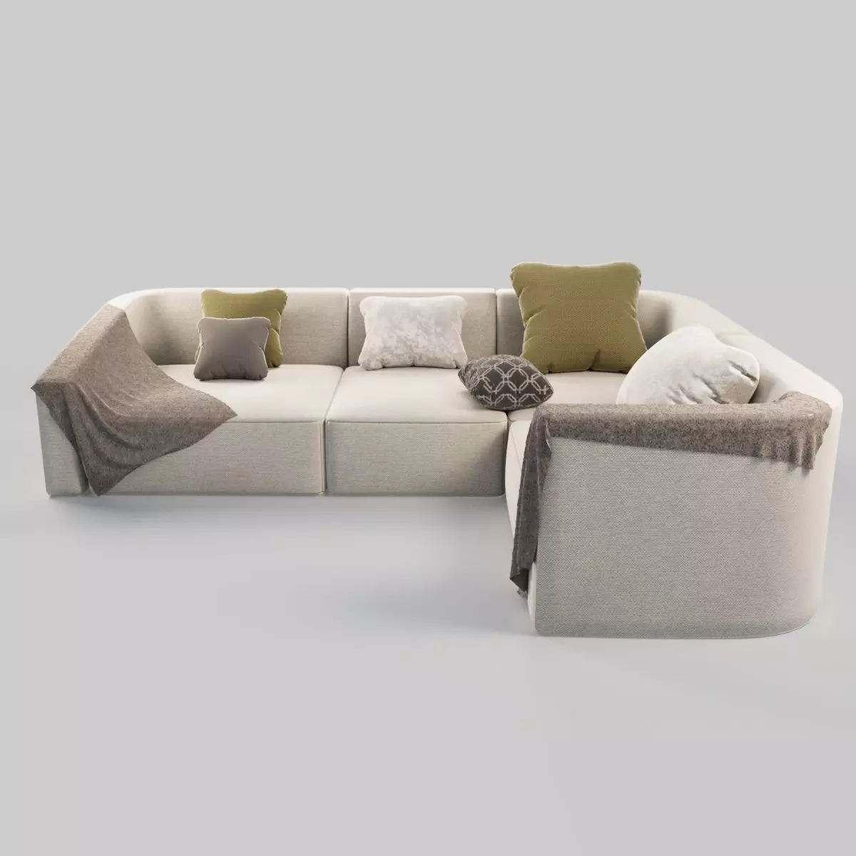 Gabbi Modular Sofa 3D model_0