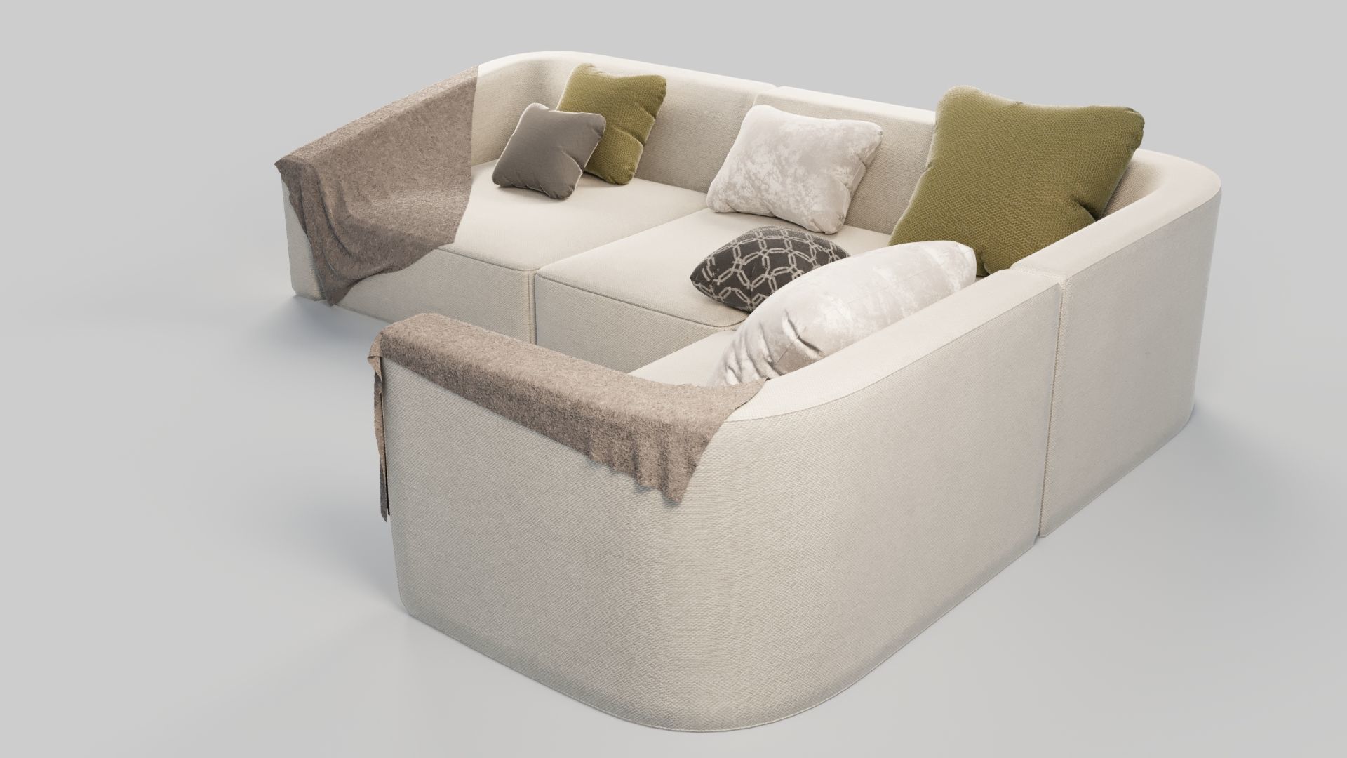Gabbi Modular Sofa 3D model_4