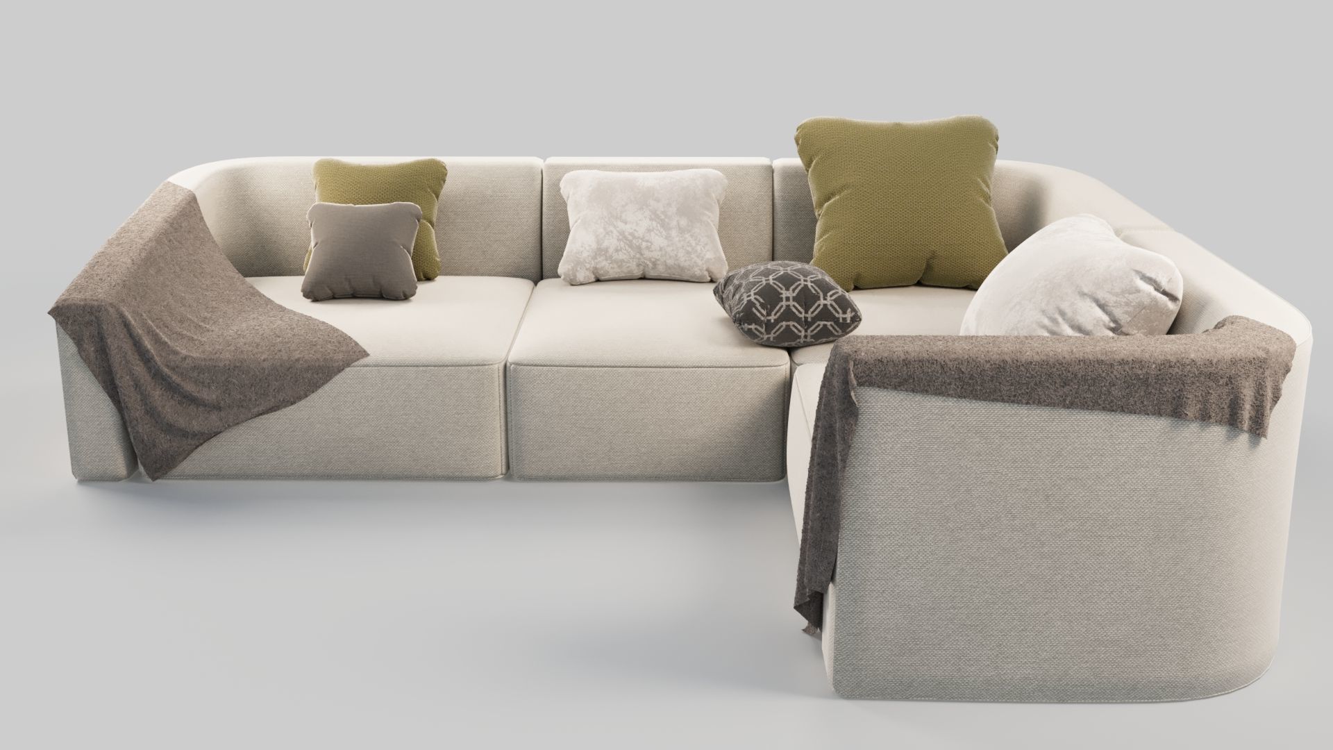 Gabbi Modular Sofa 3D model_2