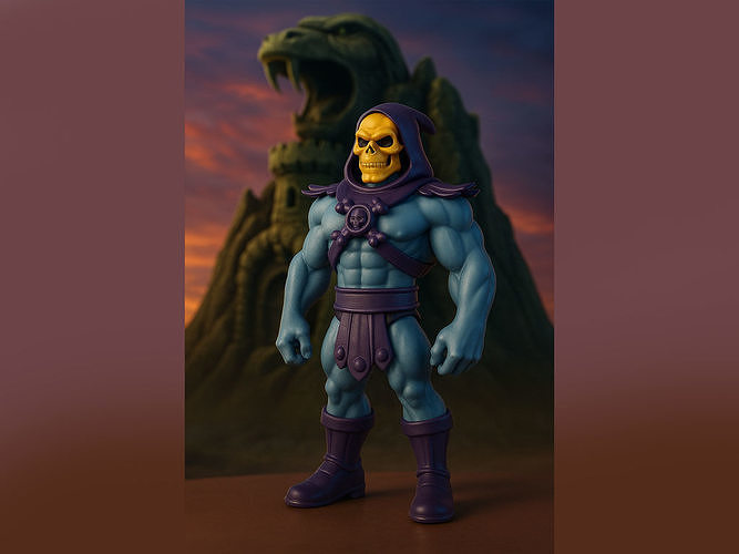 Skeletor HE MAN 3D print model