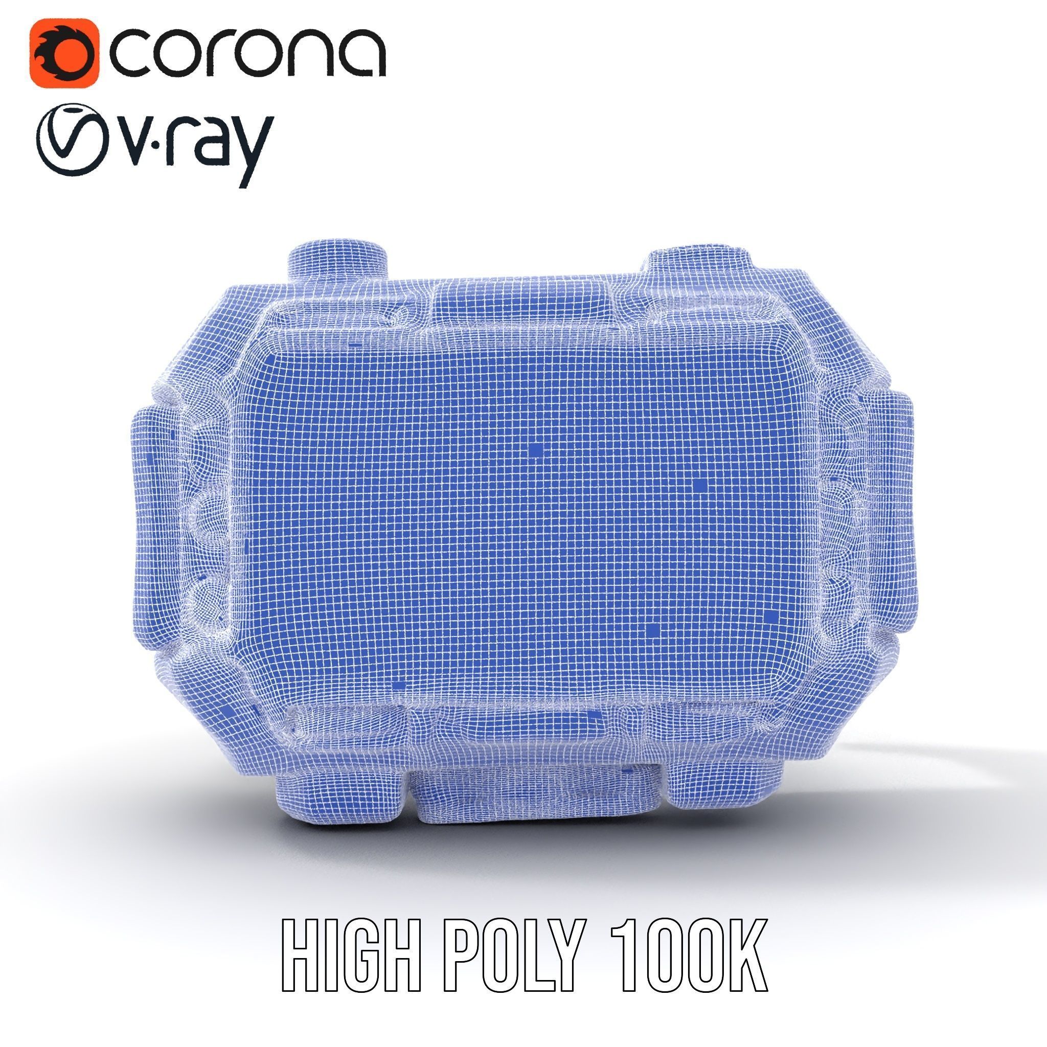 Futuristic Wrist Device Display model pack Low-poly 3D model_34