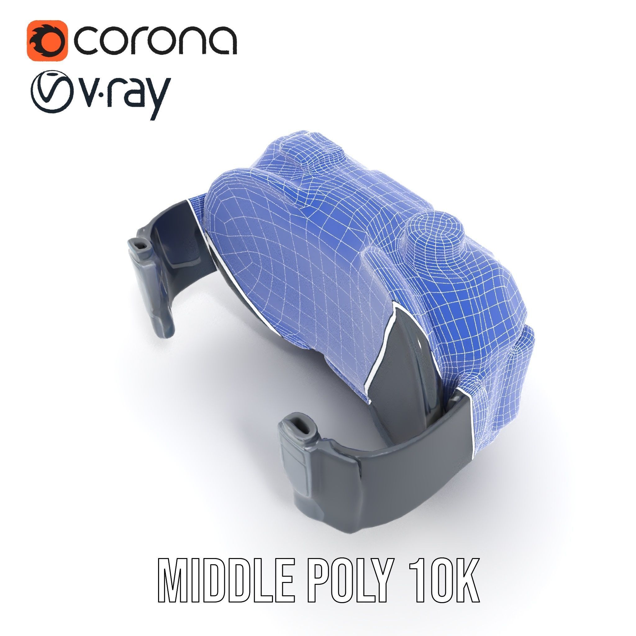 Futuristic Wrist Device Display model pack Low-poly 3D model_24