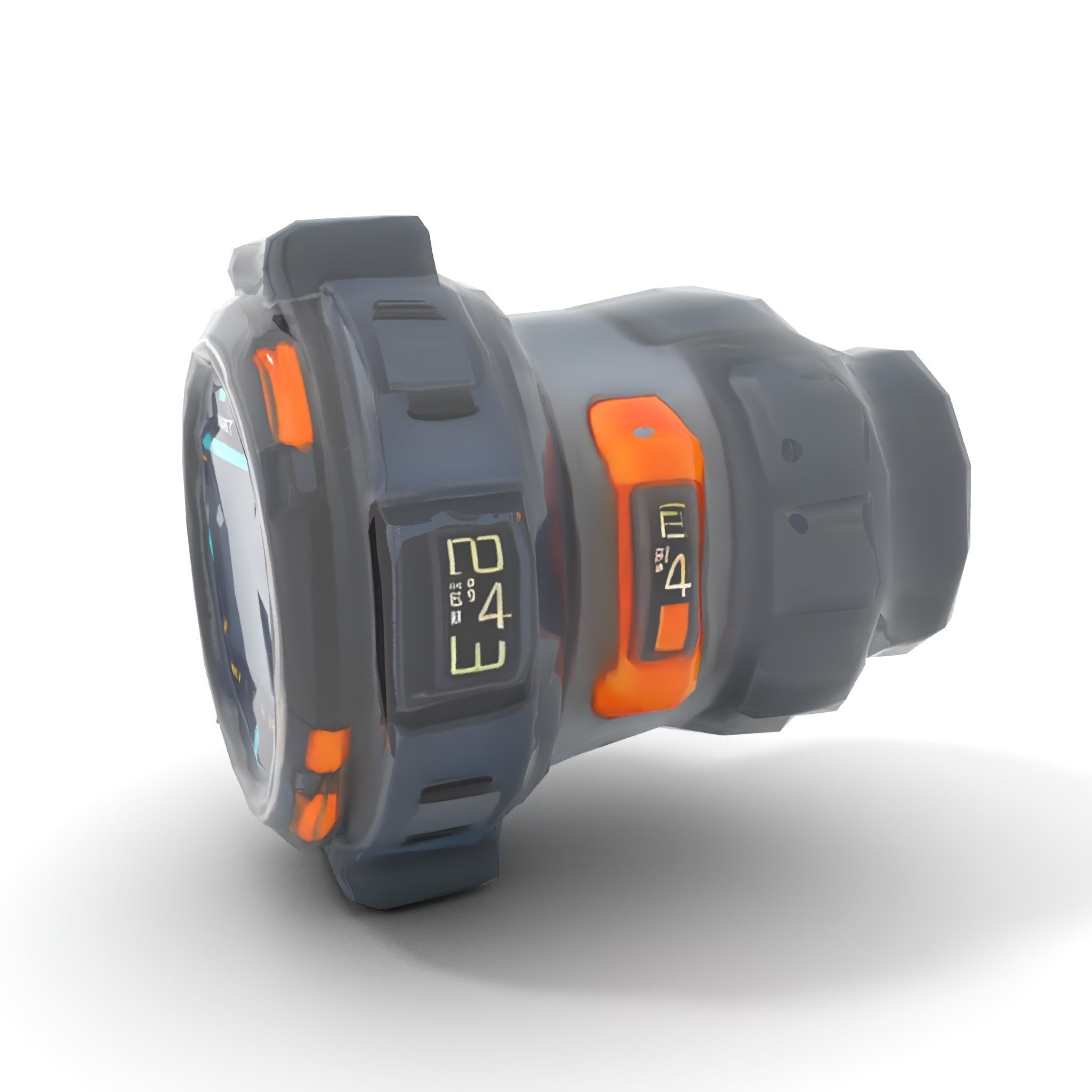 Futuristic Wrist Gadget Model Pack Low-poly 3D model_20