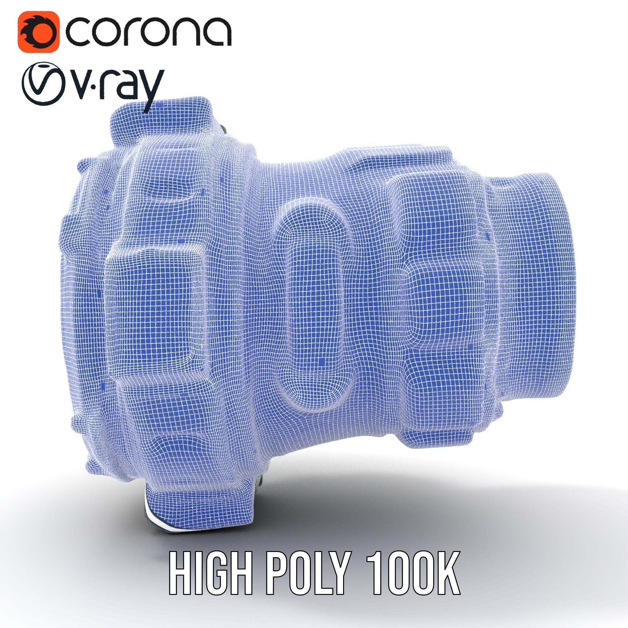 Futuristic Wrist Gadget Model Pack Low-poly 3D model_34