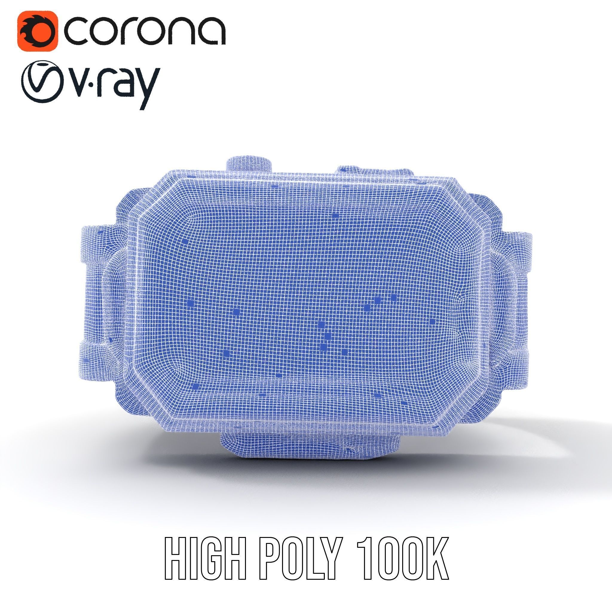 Futuristic Wrist Device model pack with Advanced Display Low-poly 3D model_35