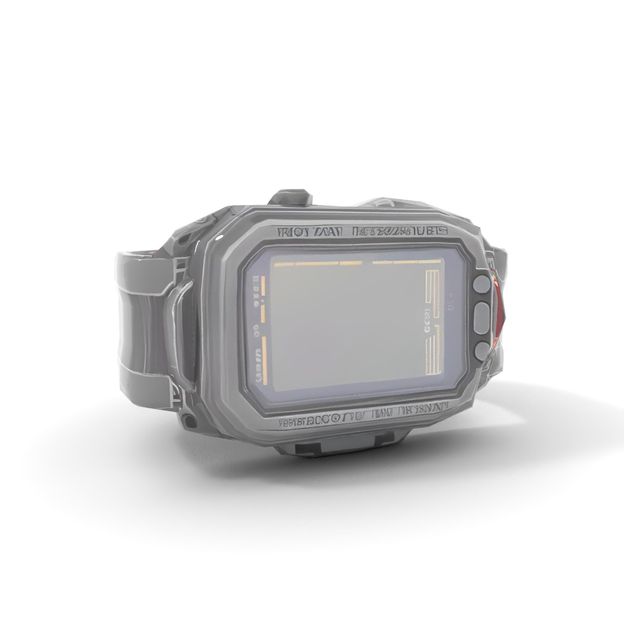 Futuristic Wrist Device model pack with Advanced Display Low-poly 3D model_8