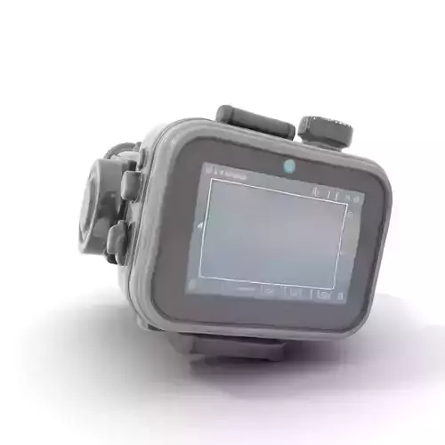 Compact Action Camera Model Pack Low-poly 3D model