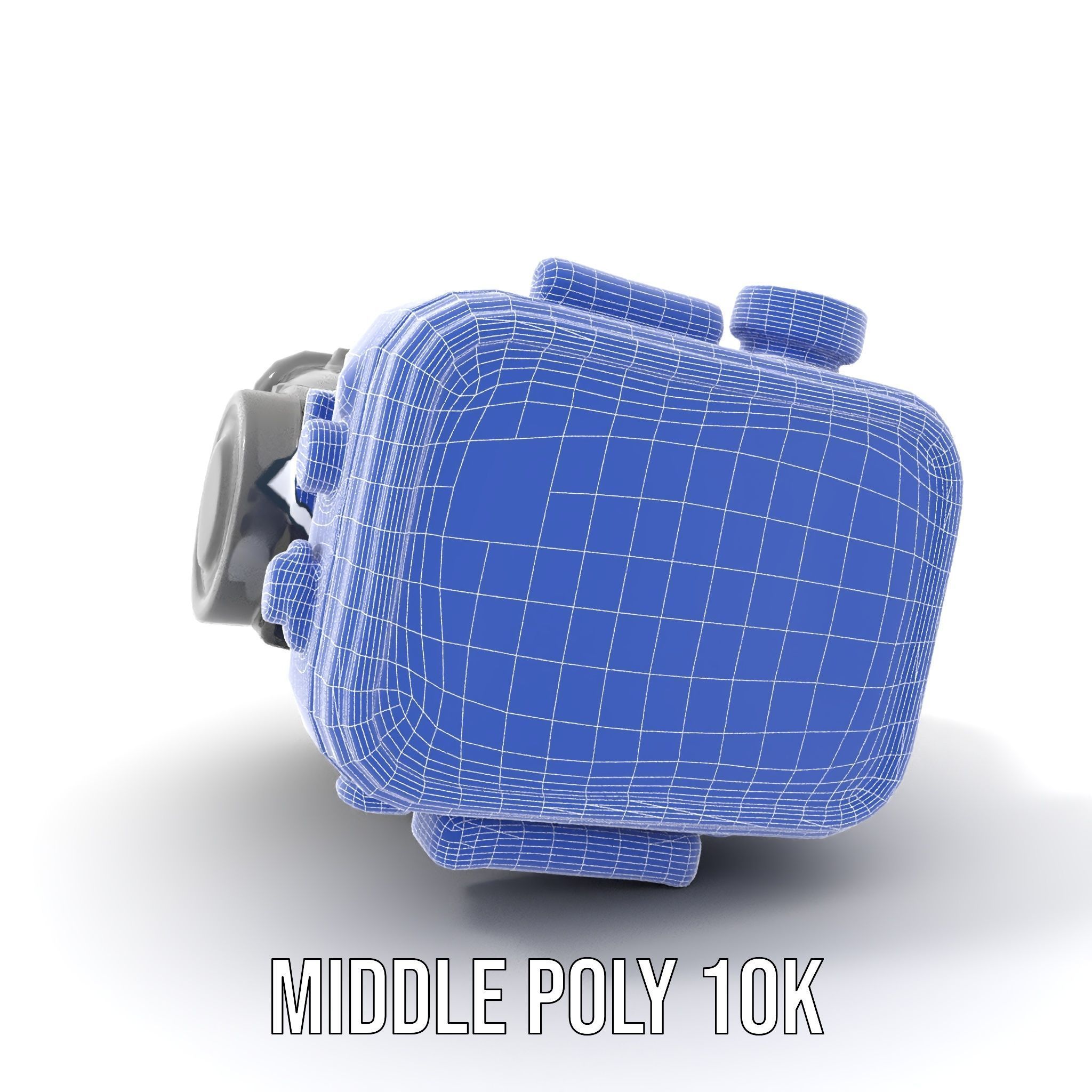 Compact Action Camera Model Pack Low-poly 3D model_22