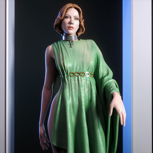 Jessica 6 from Logan s Run 3D print model