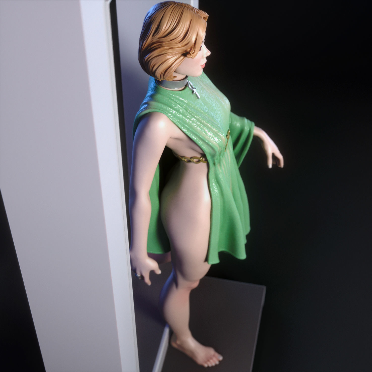 Jessica 6 from Logan s Run 3D print model_4