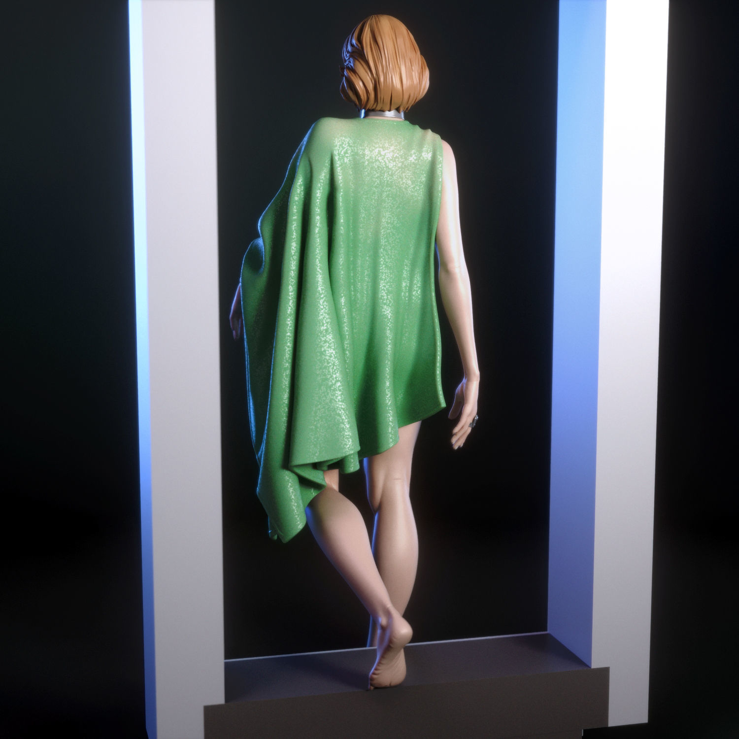 Jessica 6 from Logan s Run 3D print model_8