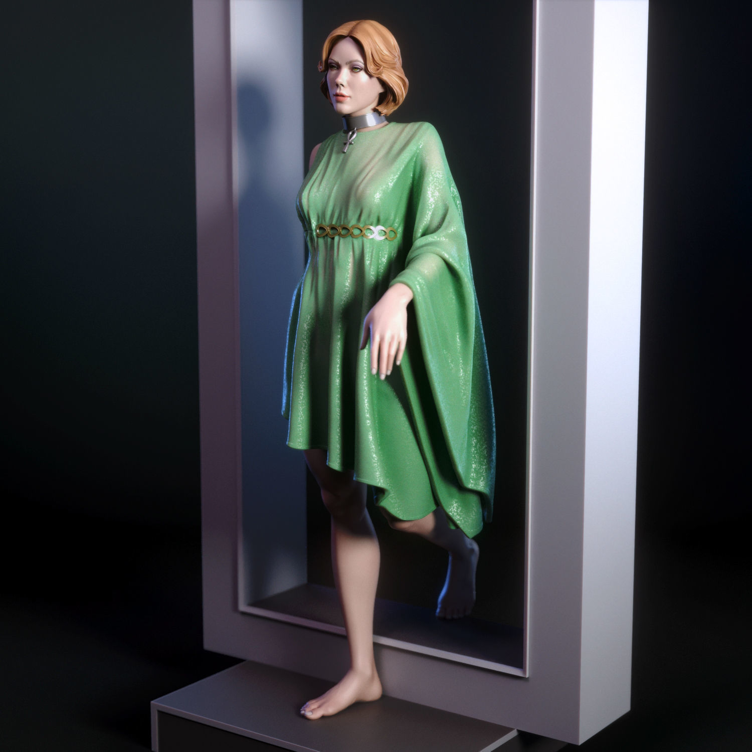 Jessica 6 from Logan s Run 3D print model_11