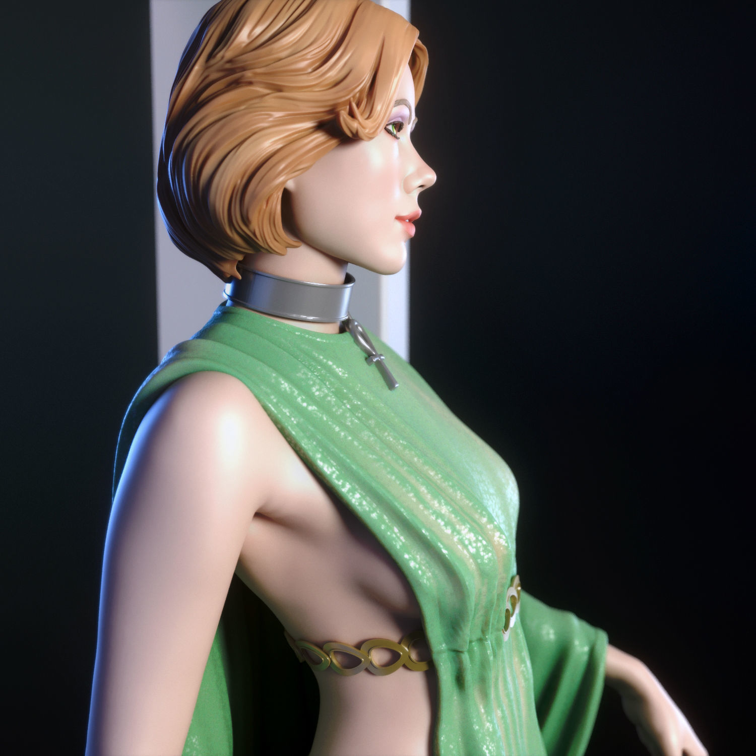 Jessica 6 from Logan s Run 3D print model_5