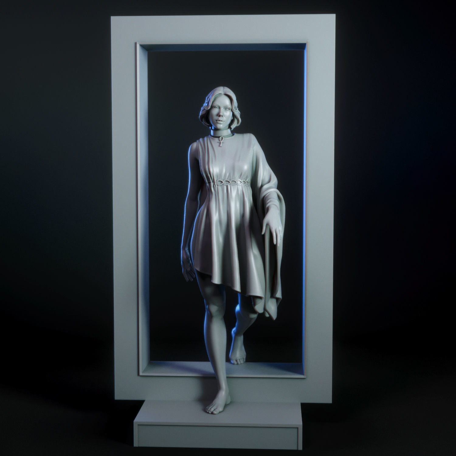Jessica 6 from Logan s Run 3D print model_15