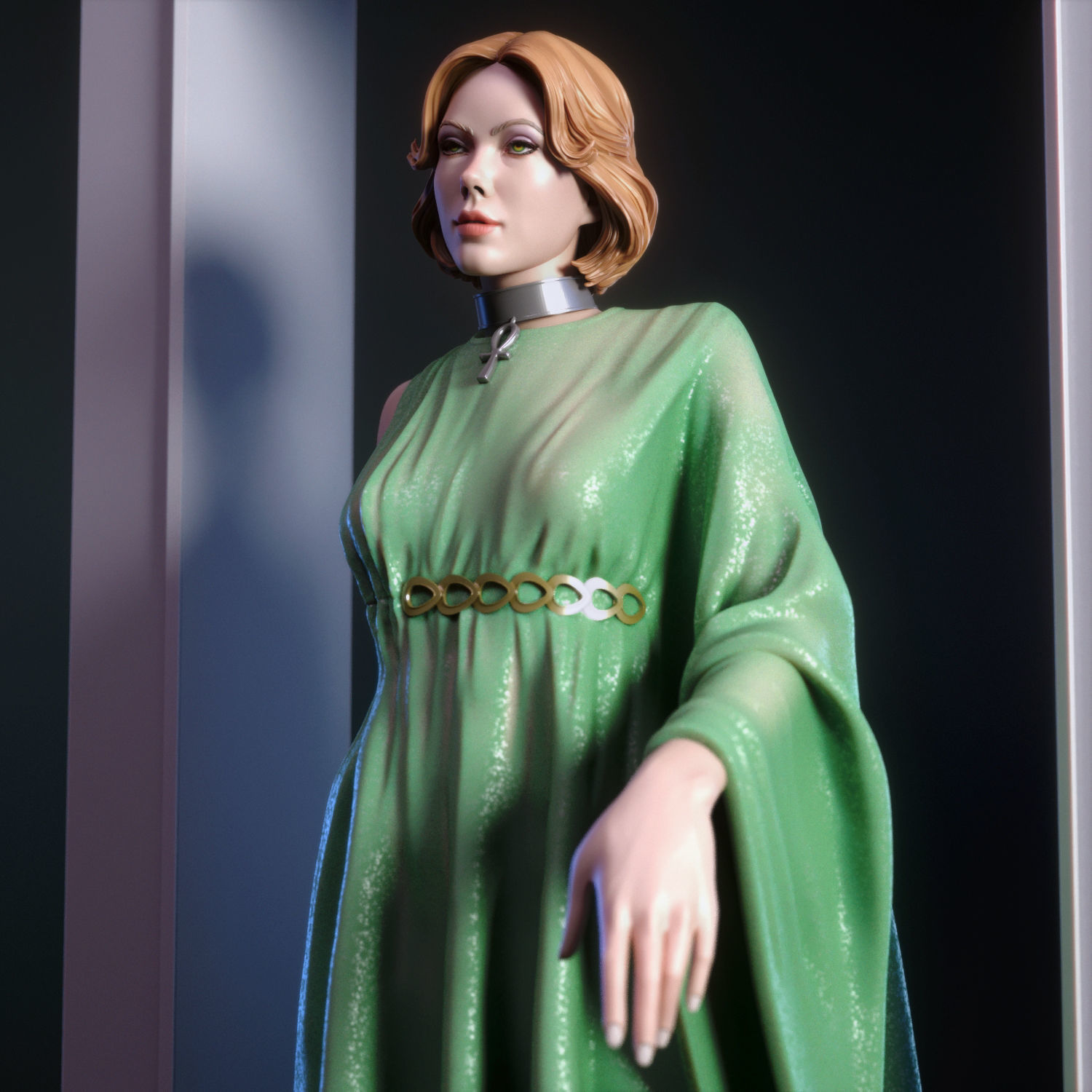 Jessica 6 from Logan s Run 3D print model_10