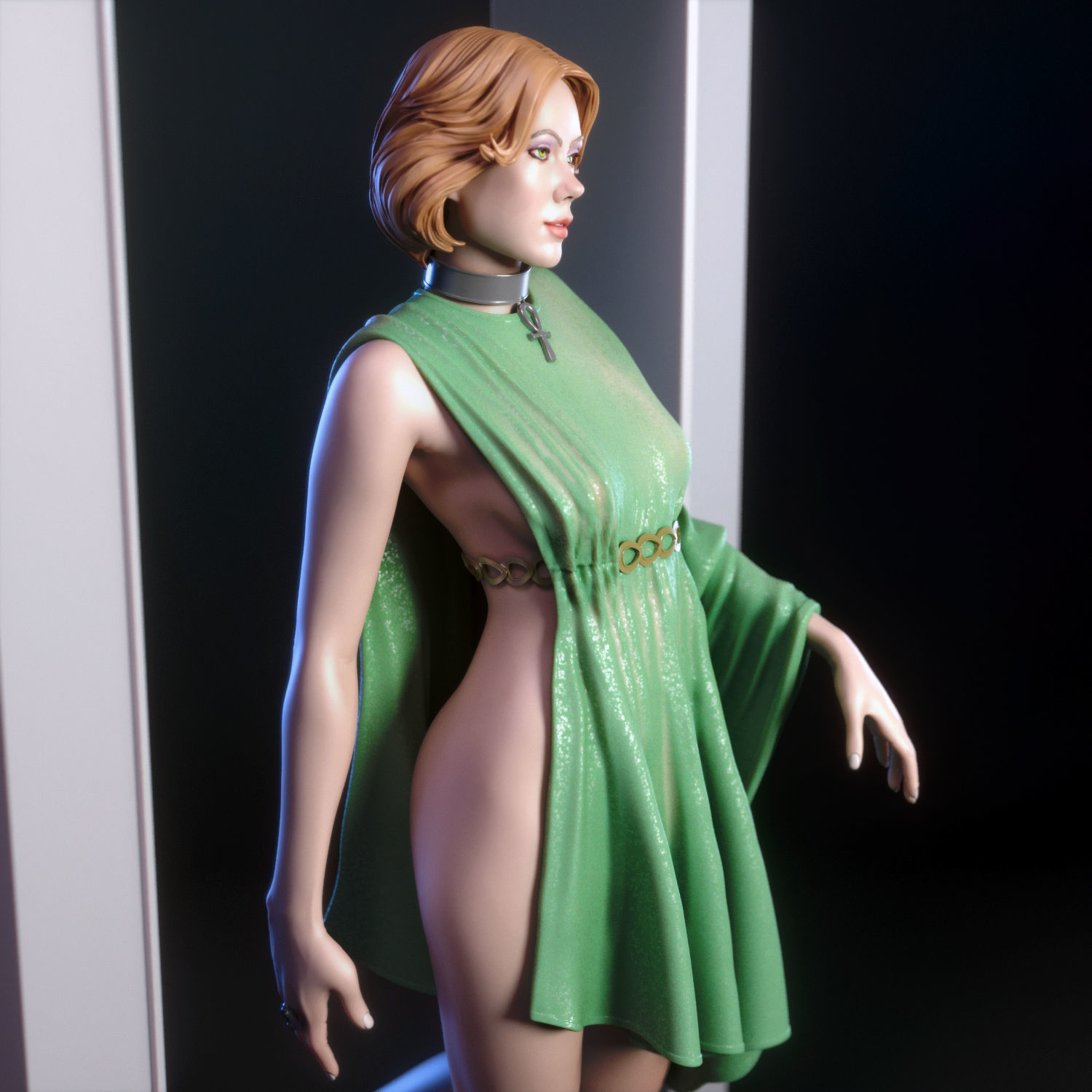 Jessica 6 from Logan s Run 3D print model_3