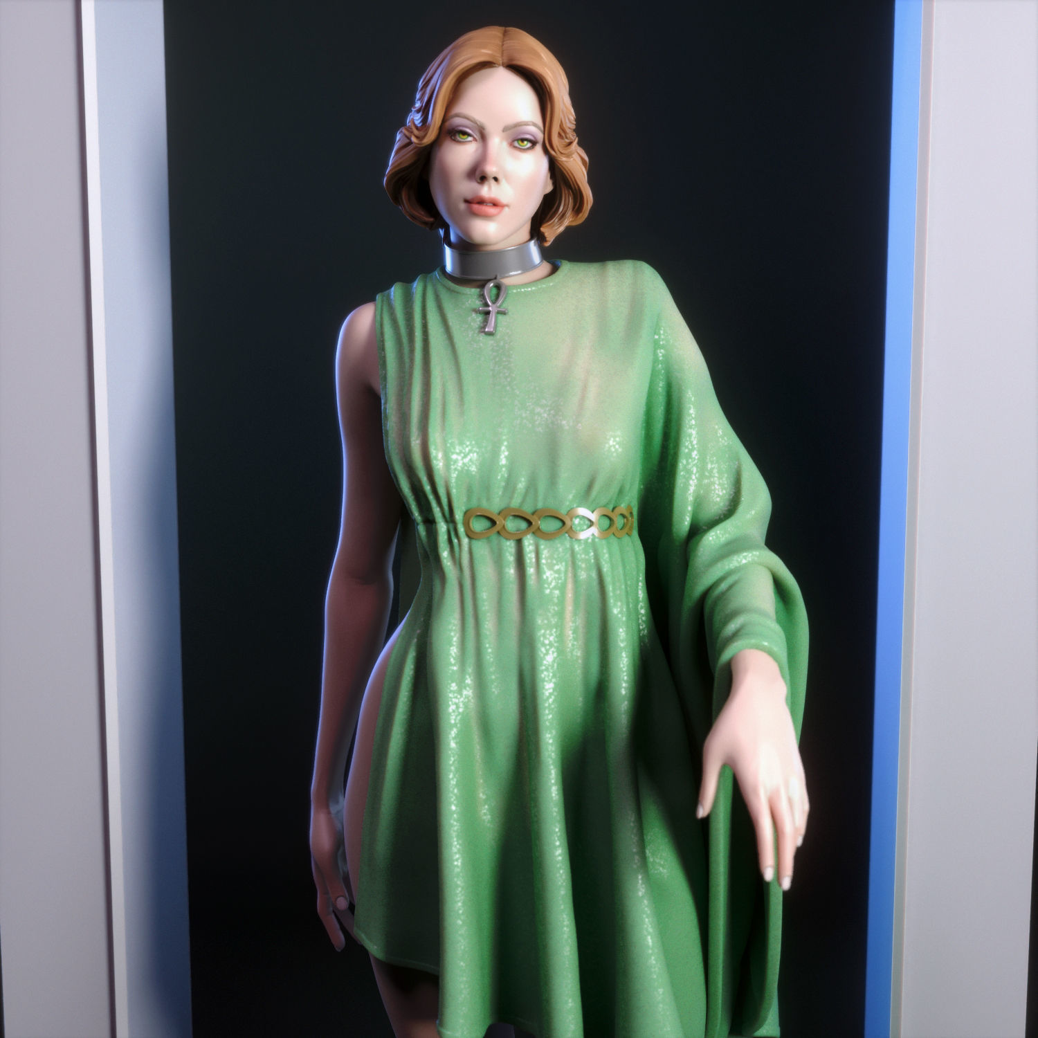 Jessica 6 from Logan s Run 3D print model_12