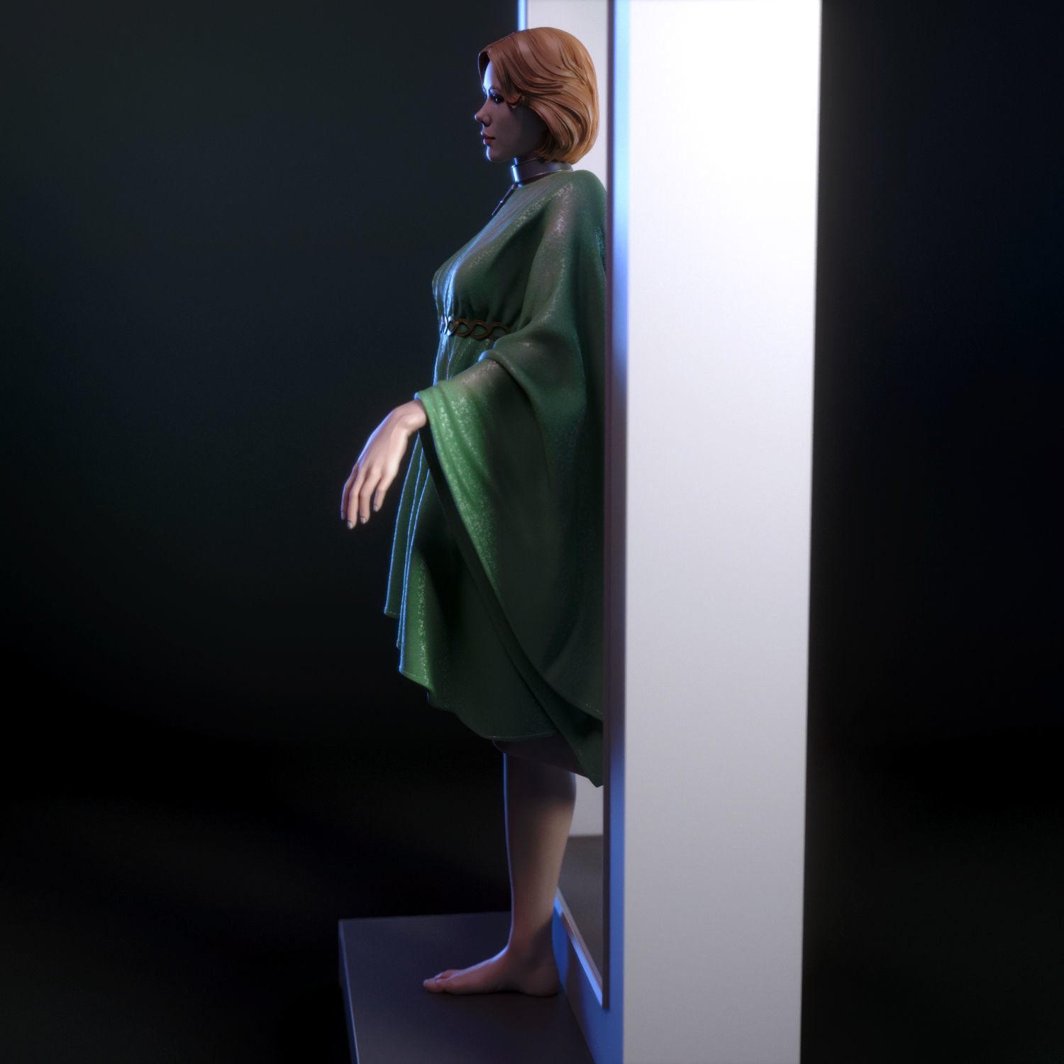 Jessica 6 from Logan s Run 3D print model_9