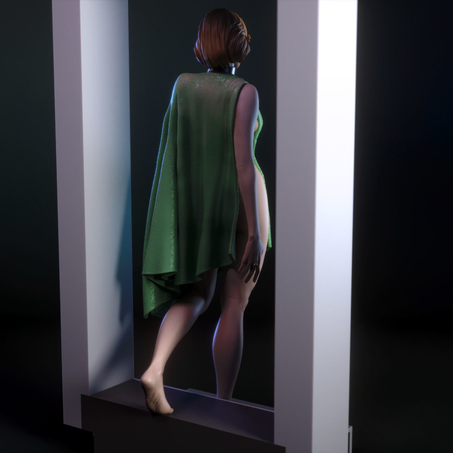 Jessica 6 from Logan s Run 3D print model_7