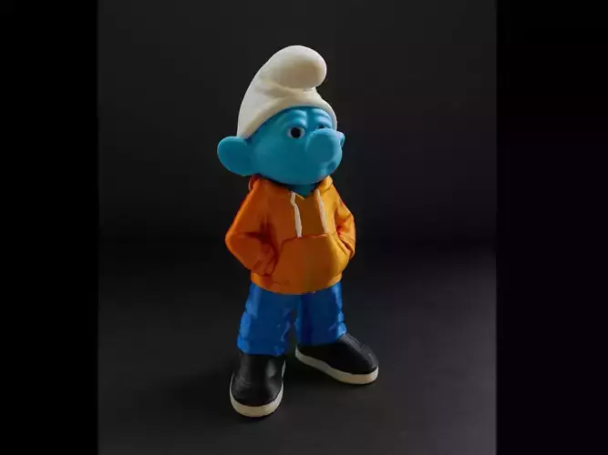 Urban Style Schlumpf - Urban Smurf 3D print model