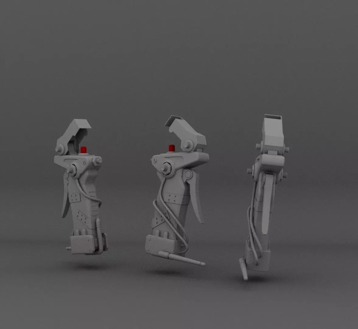 3D Overwatch Concept Art Low-poly 3D model_0