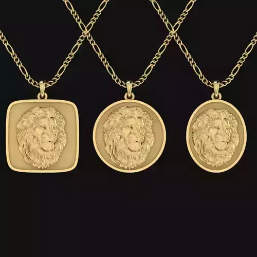 Lion Pendant 4