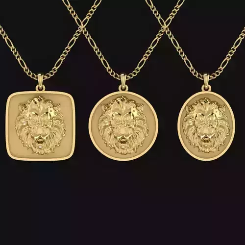 Lion Pendant 5