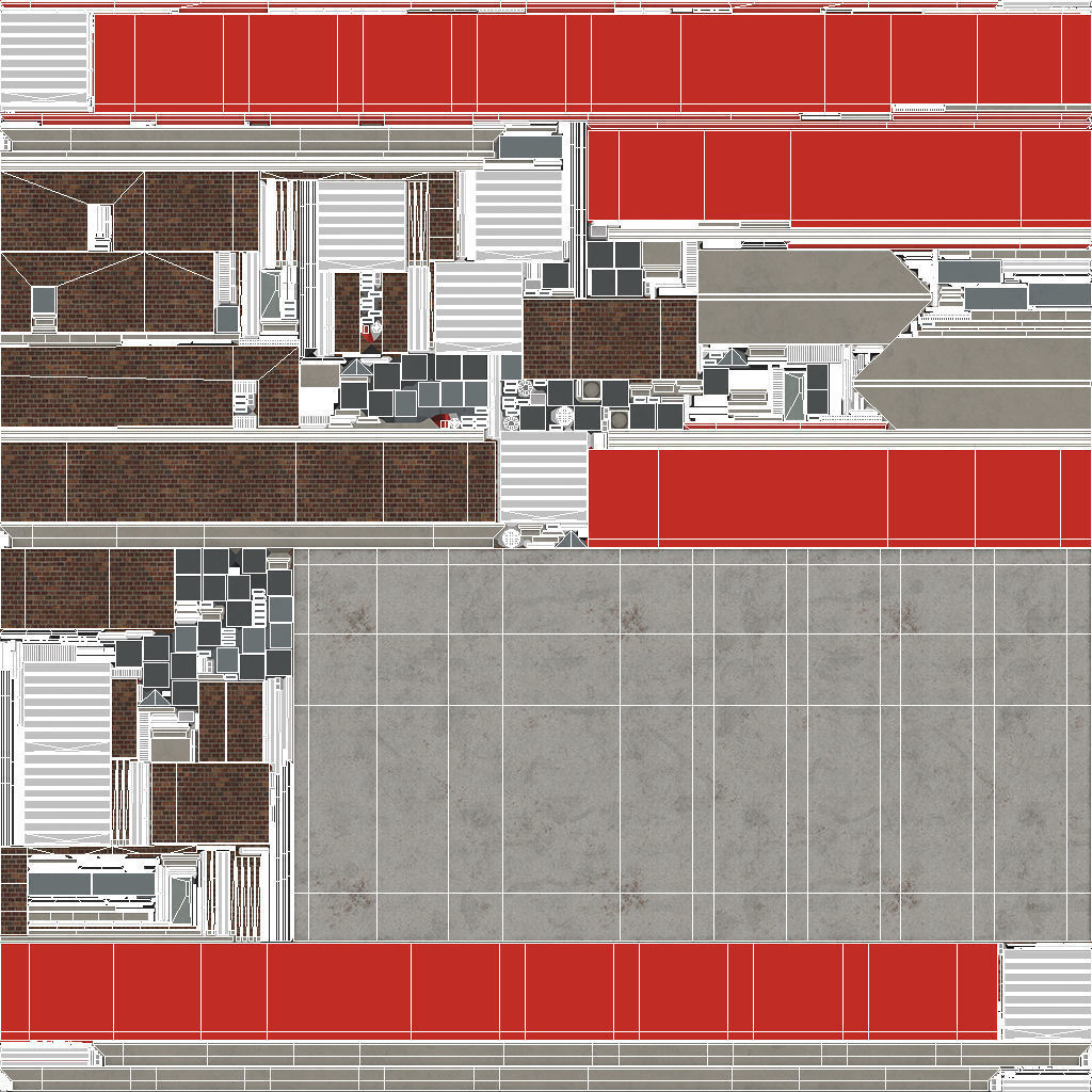 Industrial Building 16 Low-poly 3D model_10