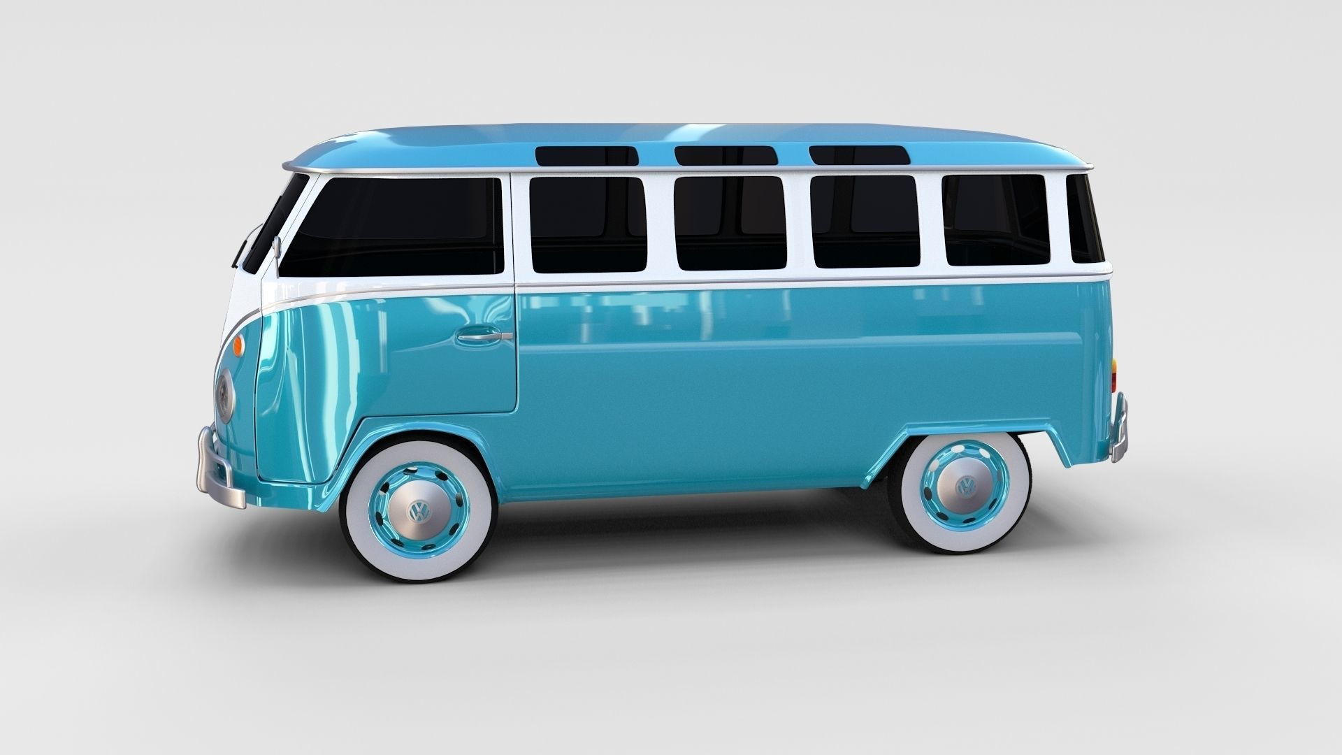 VW Bus Mk 1 rev 3D model_2