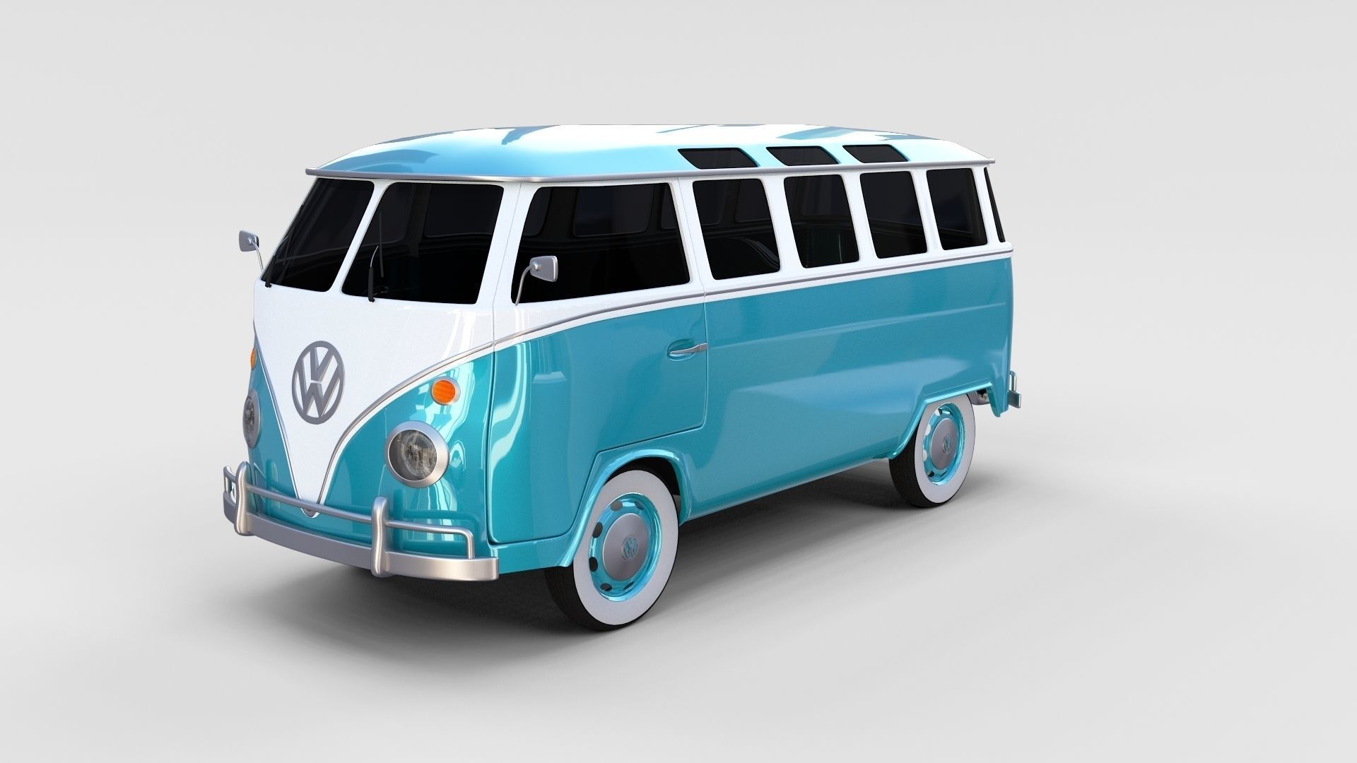 VW Bus Mk 1 rev 3D model_19