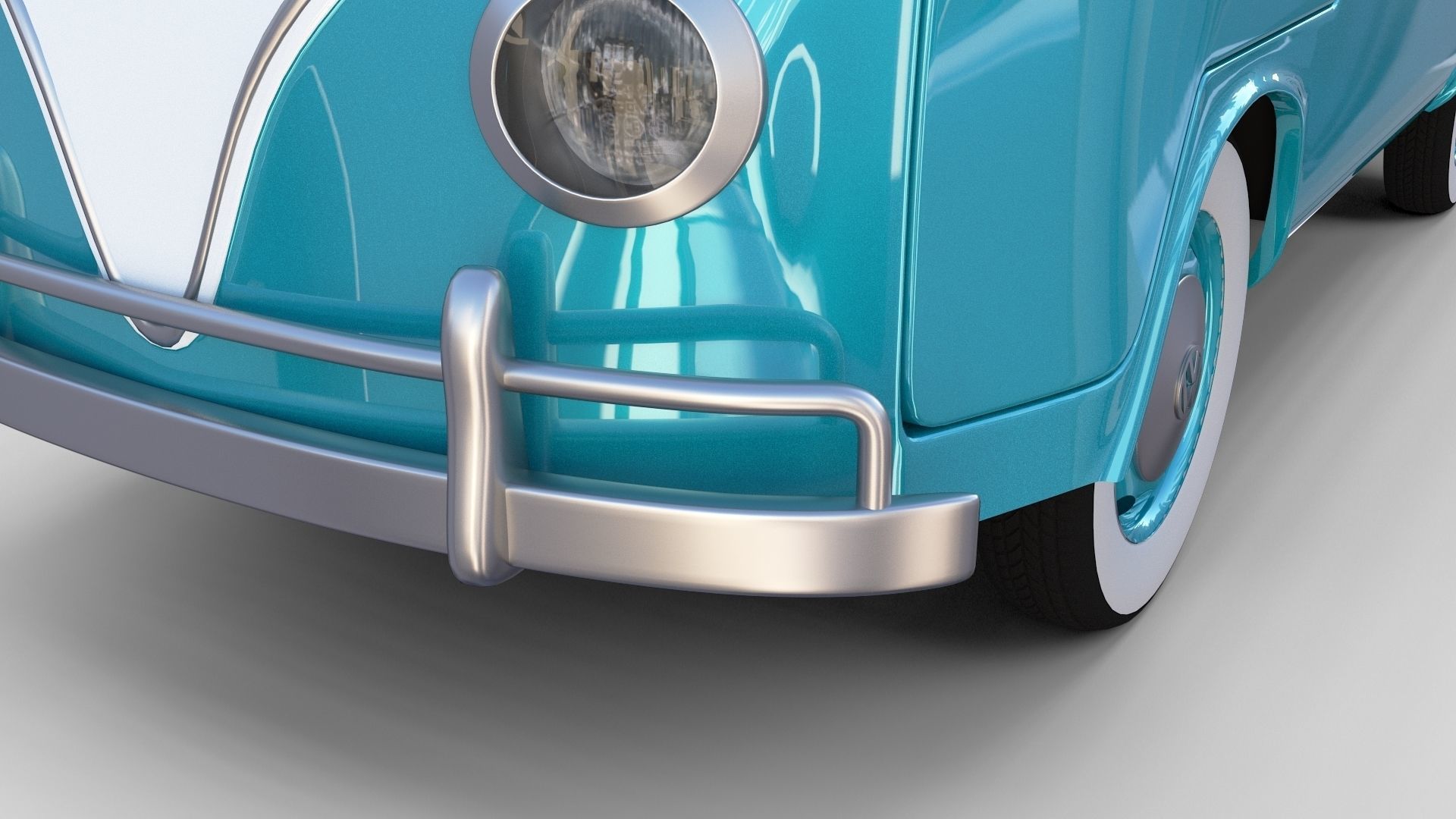 VW Bus Mk 1 rev 3D model_9