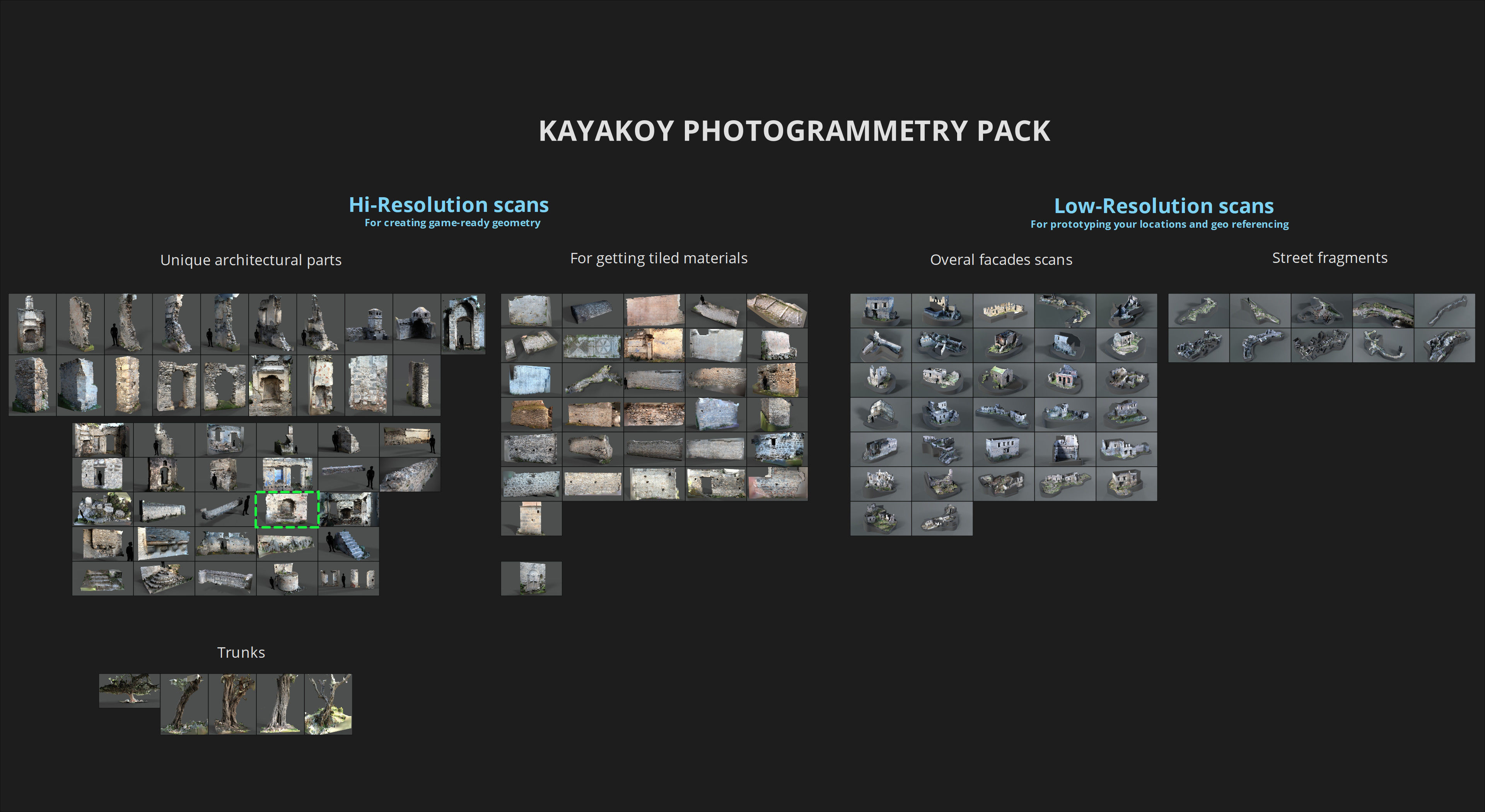 Abandoned House Ruined Part Scan - Fireplace 01 3D model_17