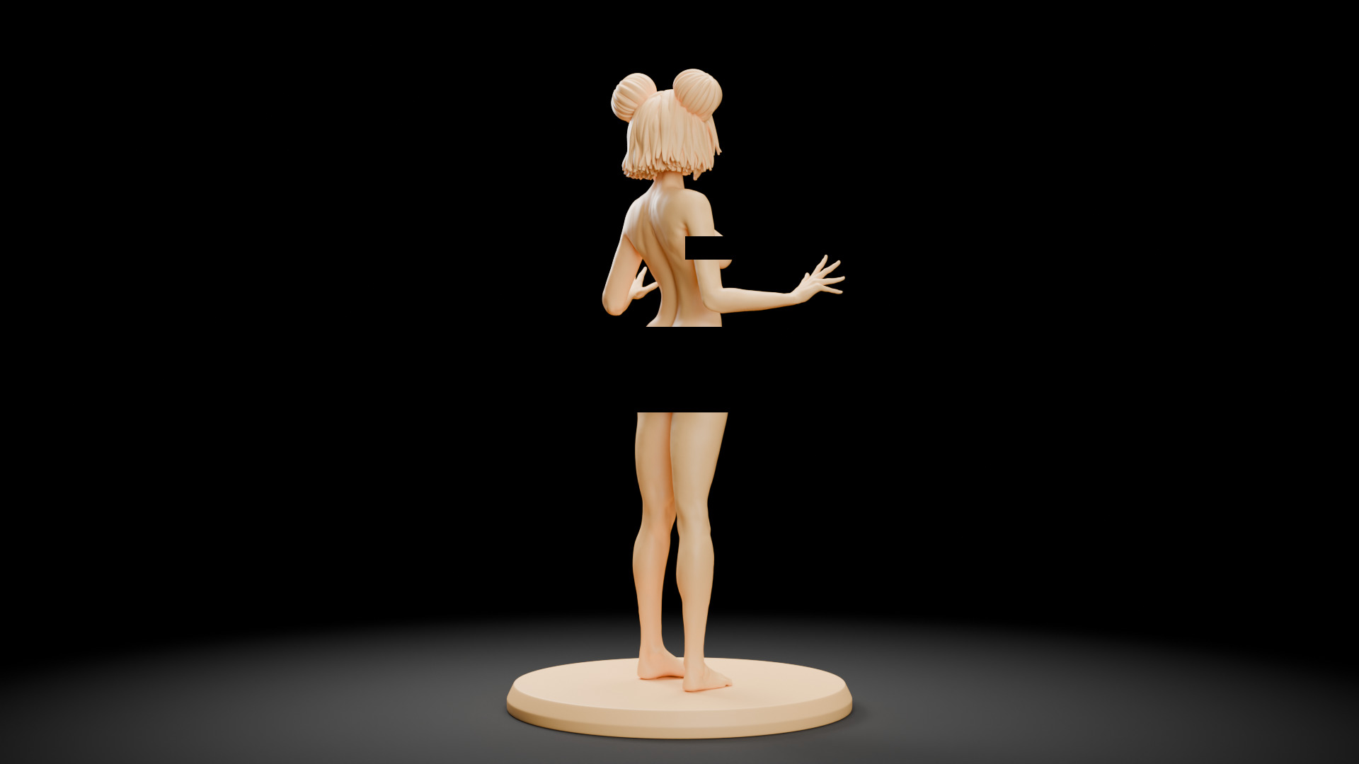 Yen Anime Girl 3D print model_15