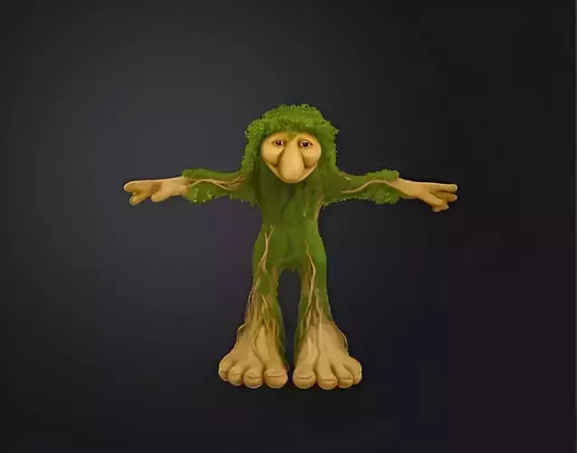 Brr Brr Patapim 3d Low-poly 3D model