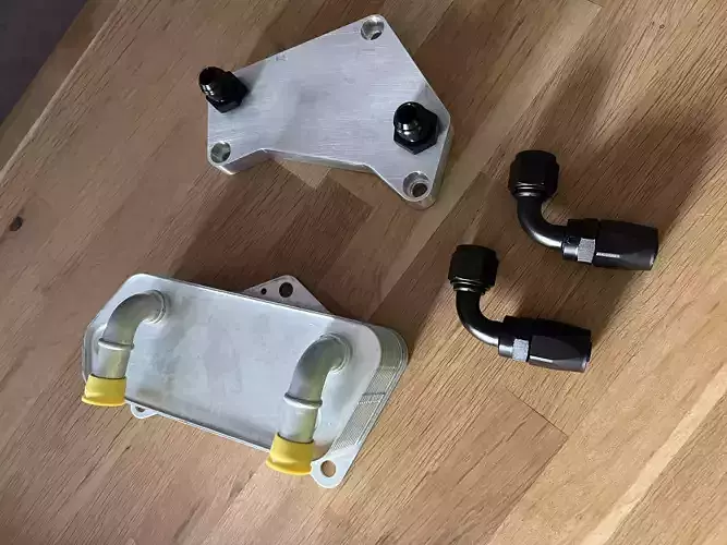 DQ250 oil cooler adapter Transmission Upgrade