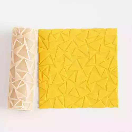 Abstract Triangles Texture Roller 01