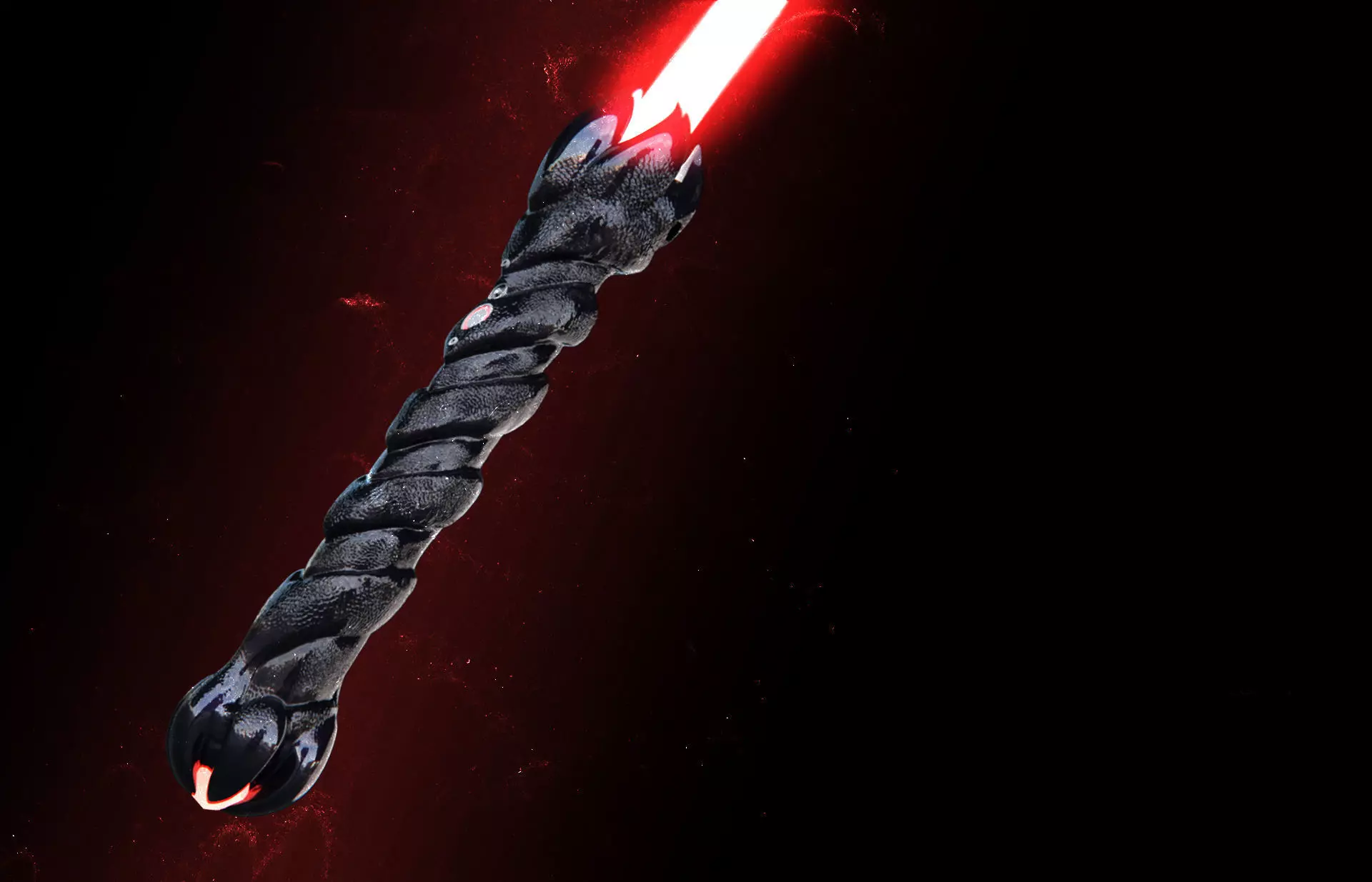 Darth Talon functional lightsaber 3D print model