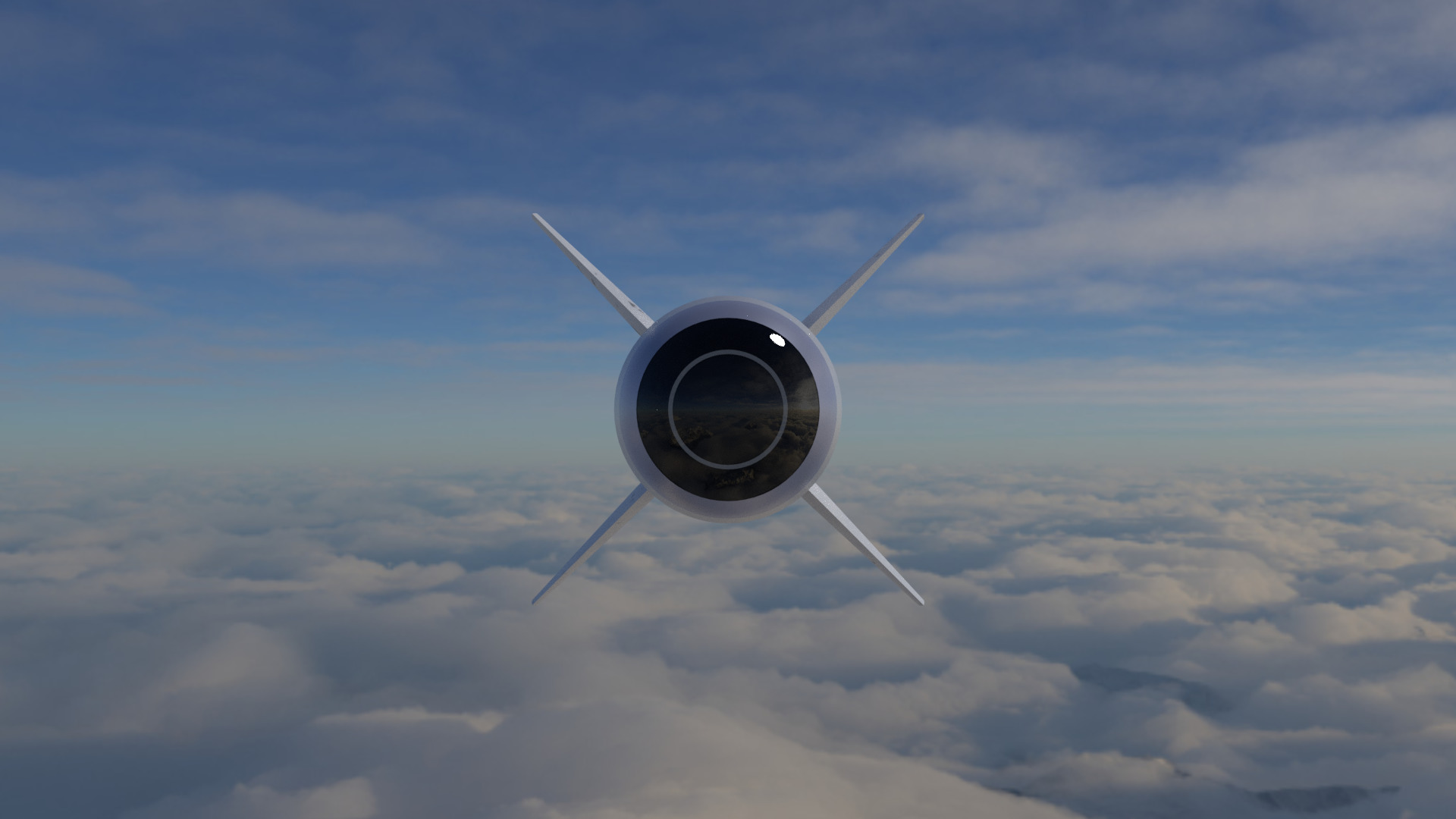 Matra R 550 Magic 1 Infrared Homing short range AA missile 3D model_4