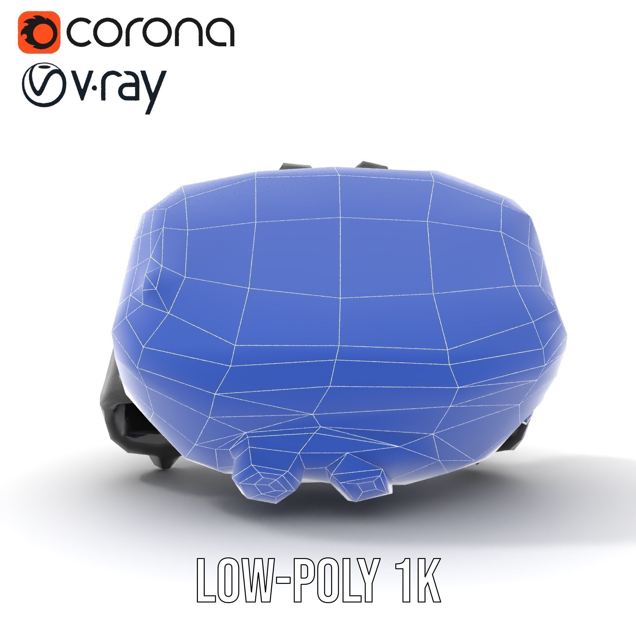 Futuristic Digital Watch model pack Low-poly 3D model_31