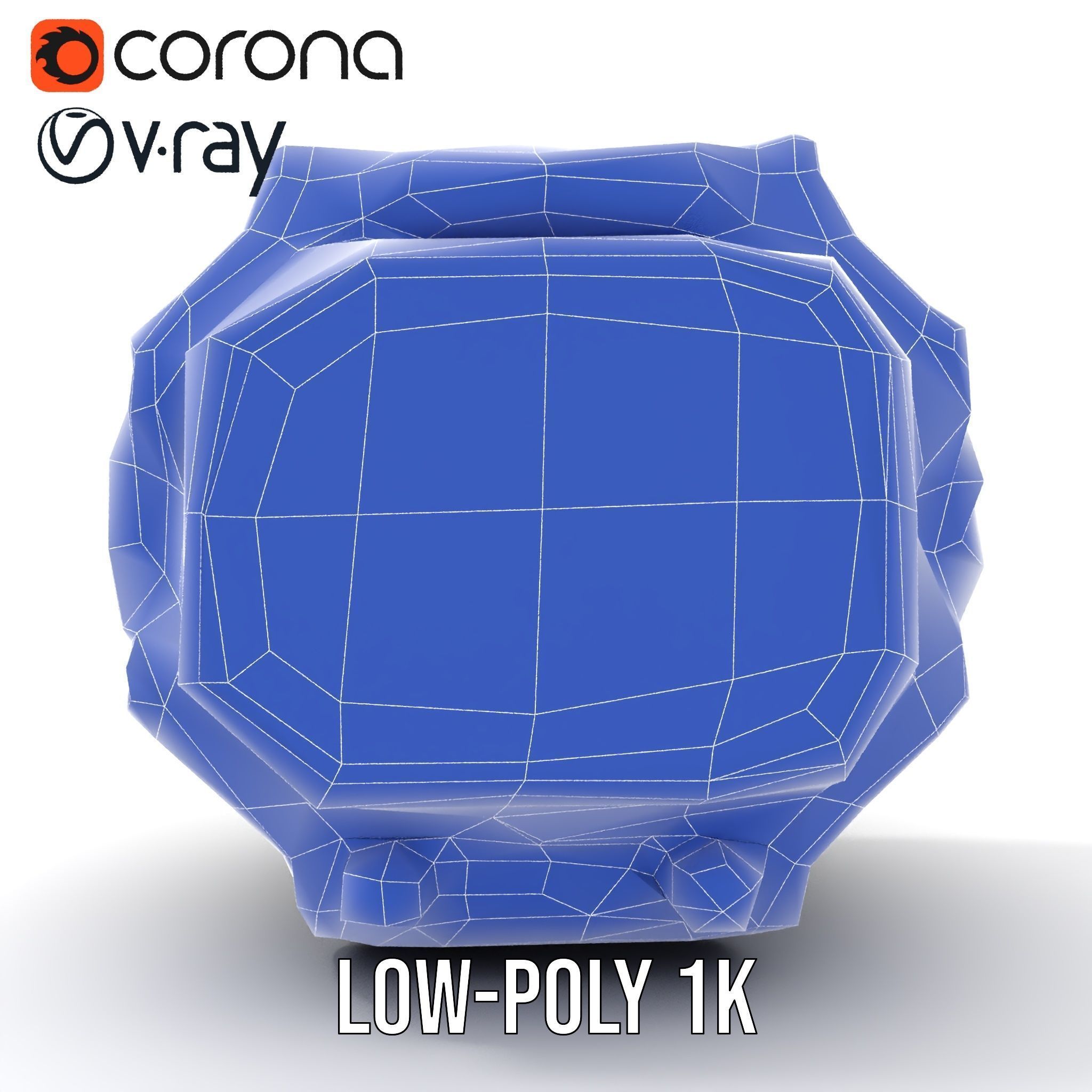 Futuristic Wristwatch Gadget Model Pack with Screen and Controls Low-poly 3D model_32