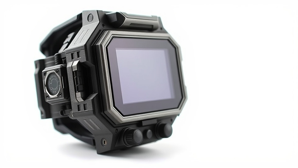 Futuristic Wristwatch Gadget Model Pack with Screen and Controls Low-poly 3D model_3