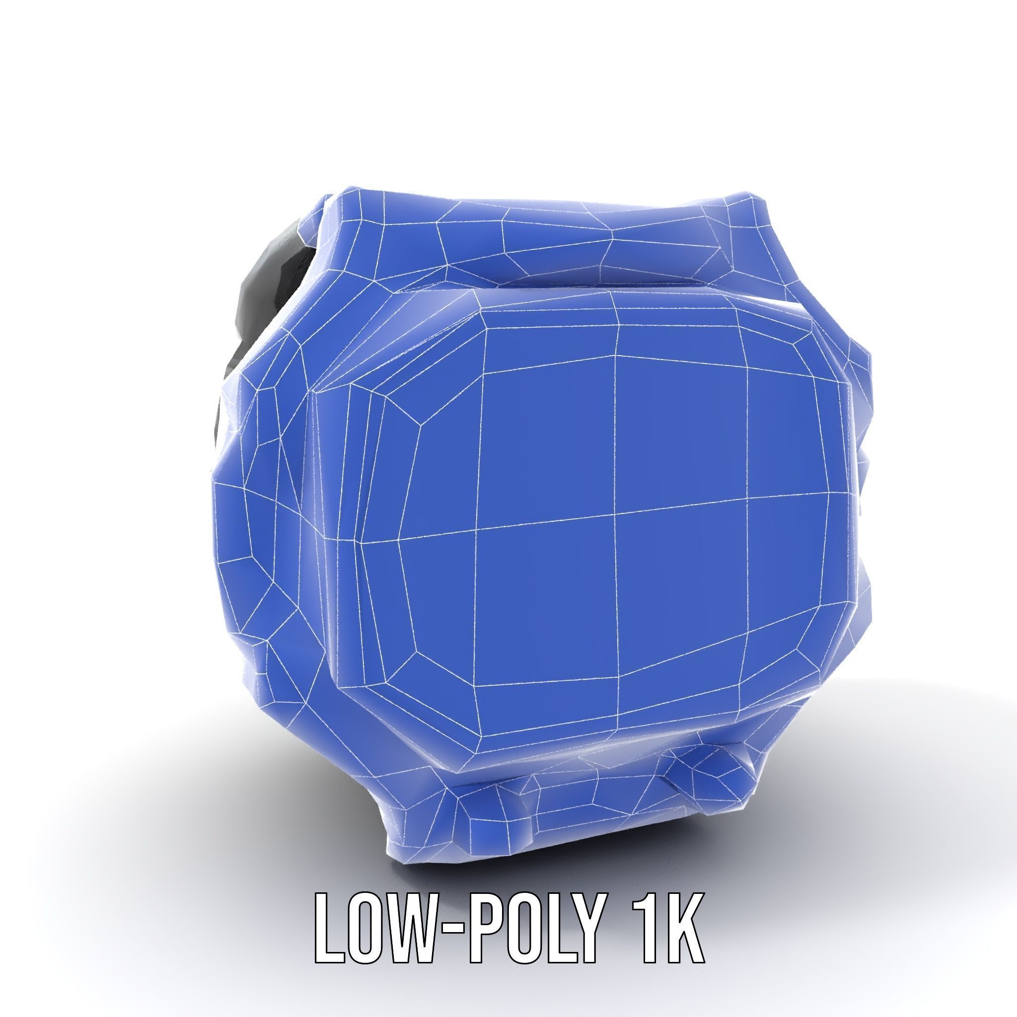 Futuristic Wristwatch Gadget Model Pack with Screen and Controls Low-poly 3D model_10