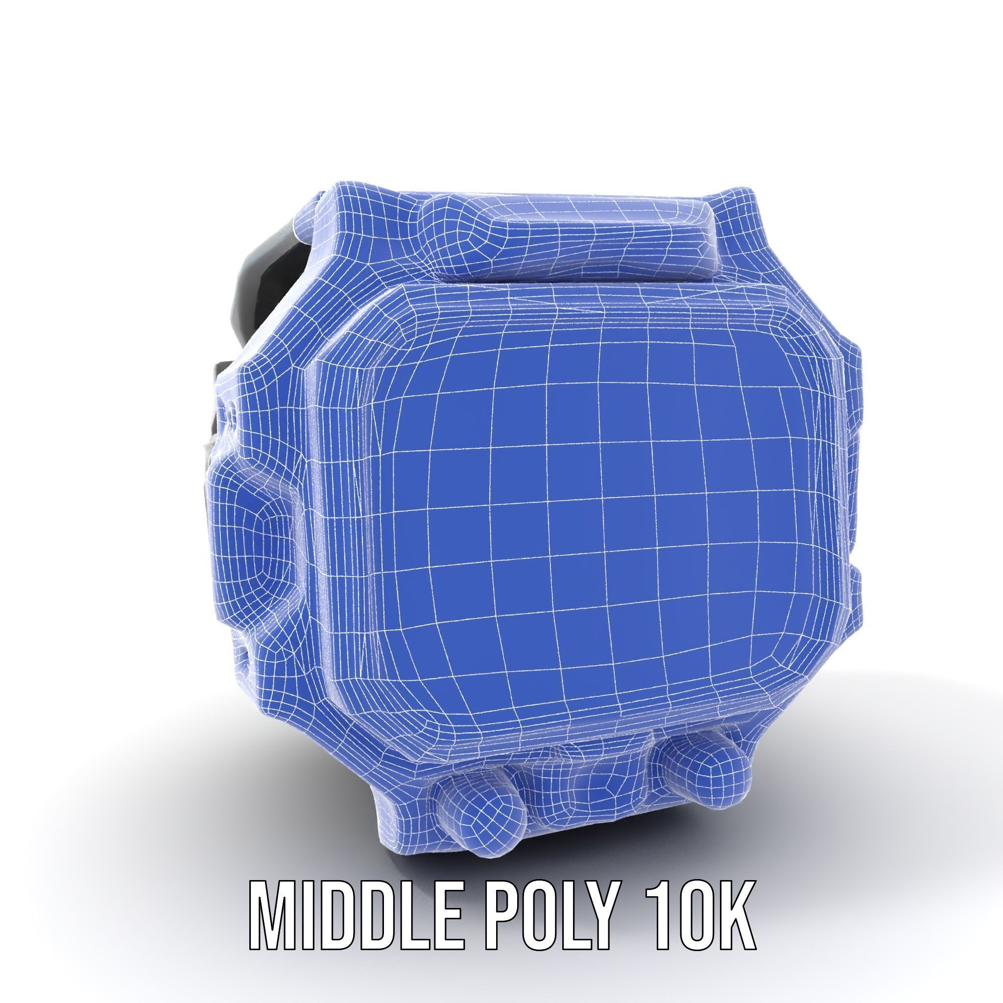 Futuristic Wristwatch Gadget Model Pack with Screen and Controls Low-poly 3D model_19