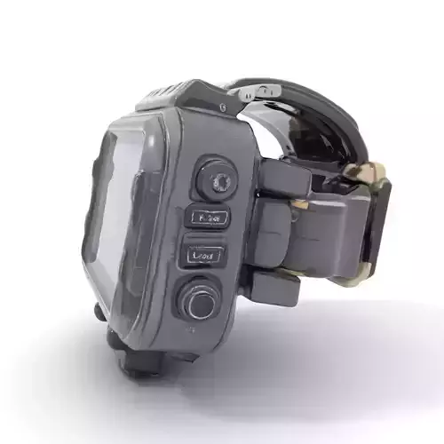 Tactical Smartwatch Model Pack featuring Rugged Design