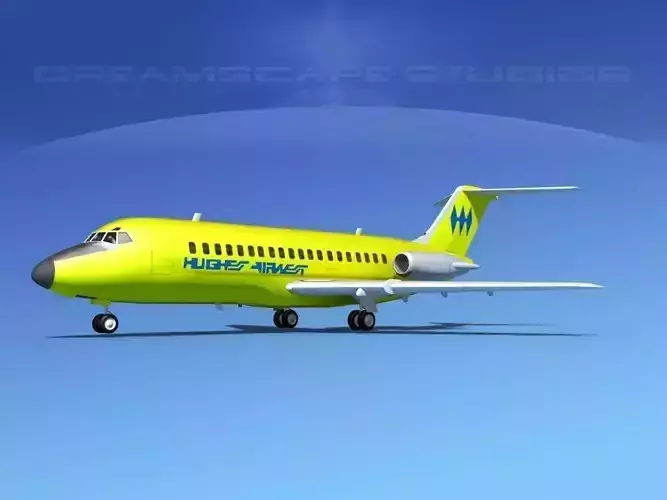 Douglas DC-9-15 Hughes Air West