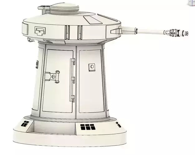 HOTH REBEL DEFENSE TURRET