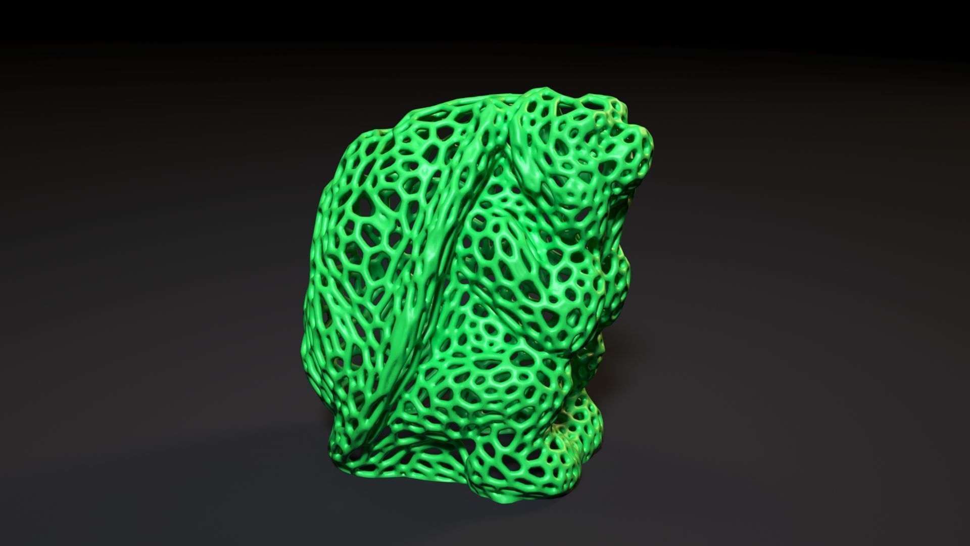 Turtle Voronoi 3D print model_6