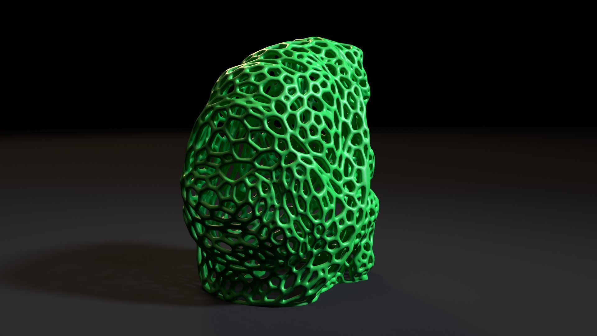 Turtle Voronoi 3D print model_4