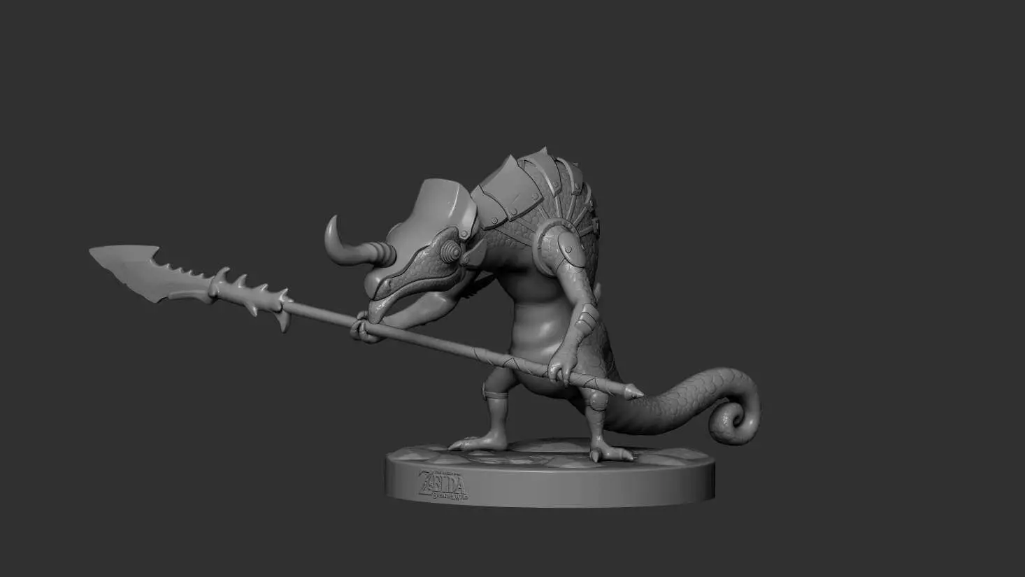Lizaldos from The Legend of Zelda - Breath of The Wild 3D print model